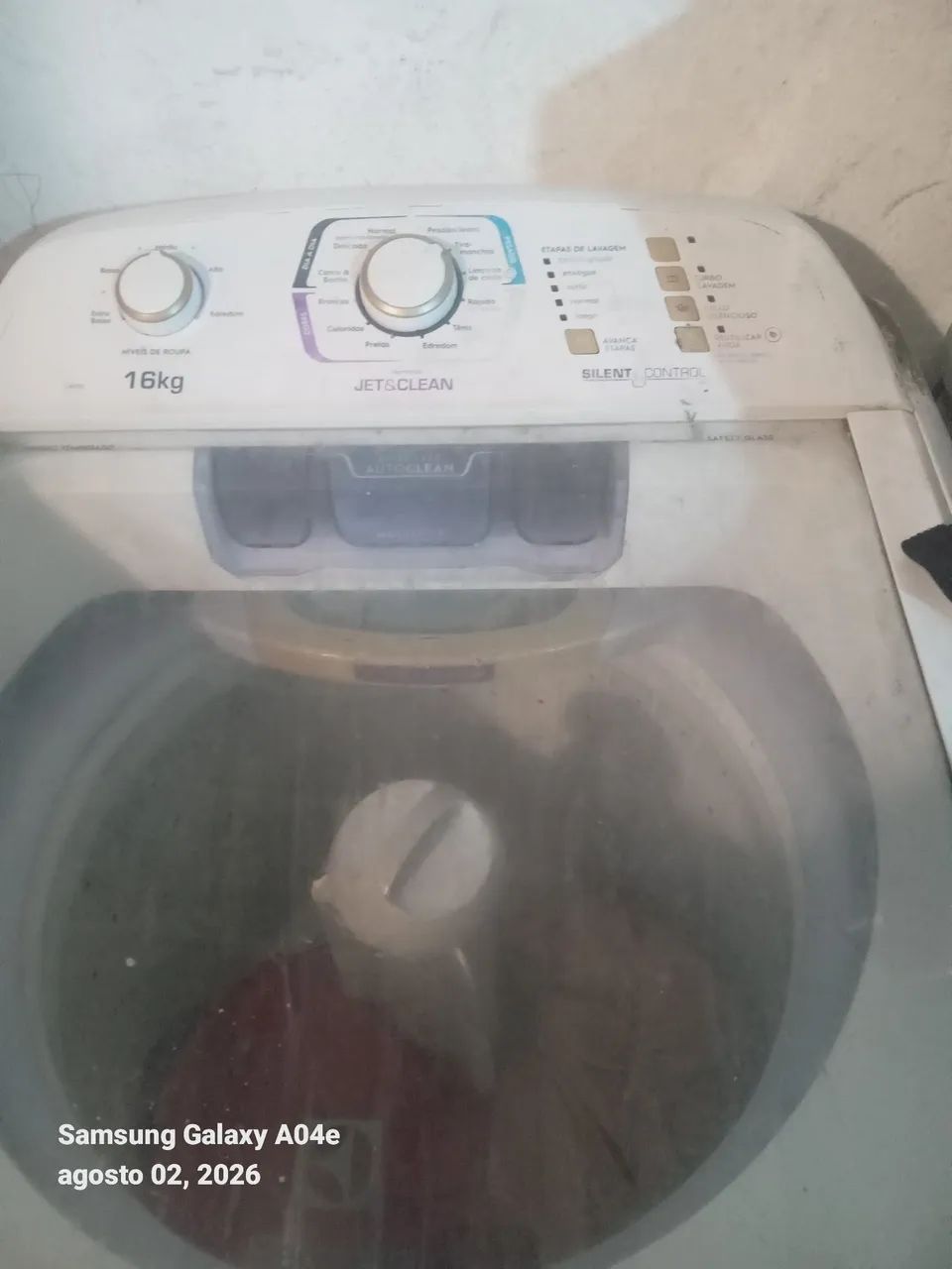 Maquina de lavar e secar 16 kg eletrolux com defeito    - Foto 5