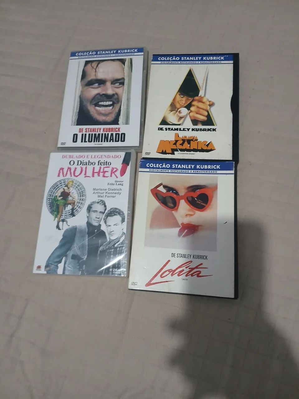 Kit de DVDs originais 