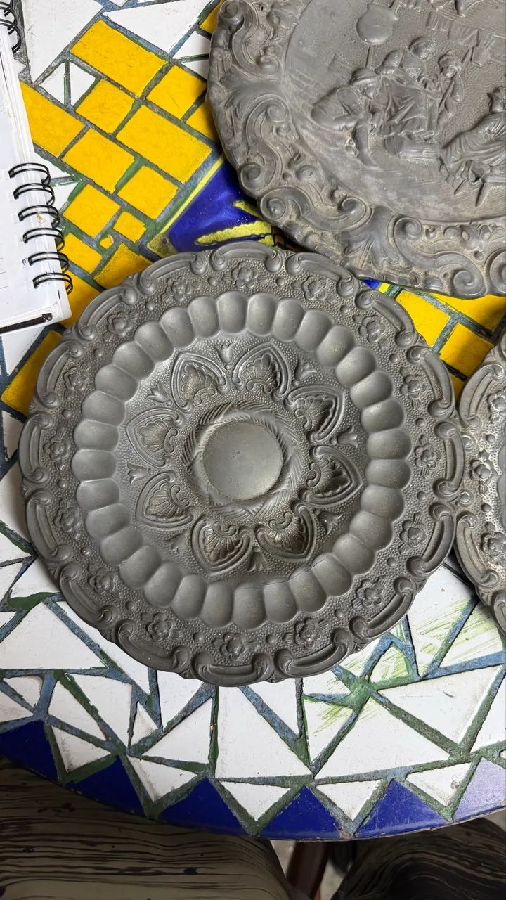 Pratos de parede de estanho  - Foto 3