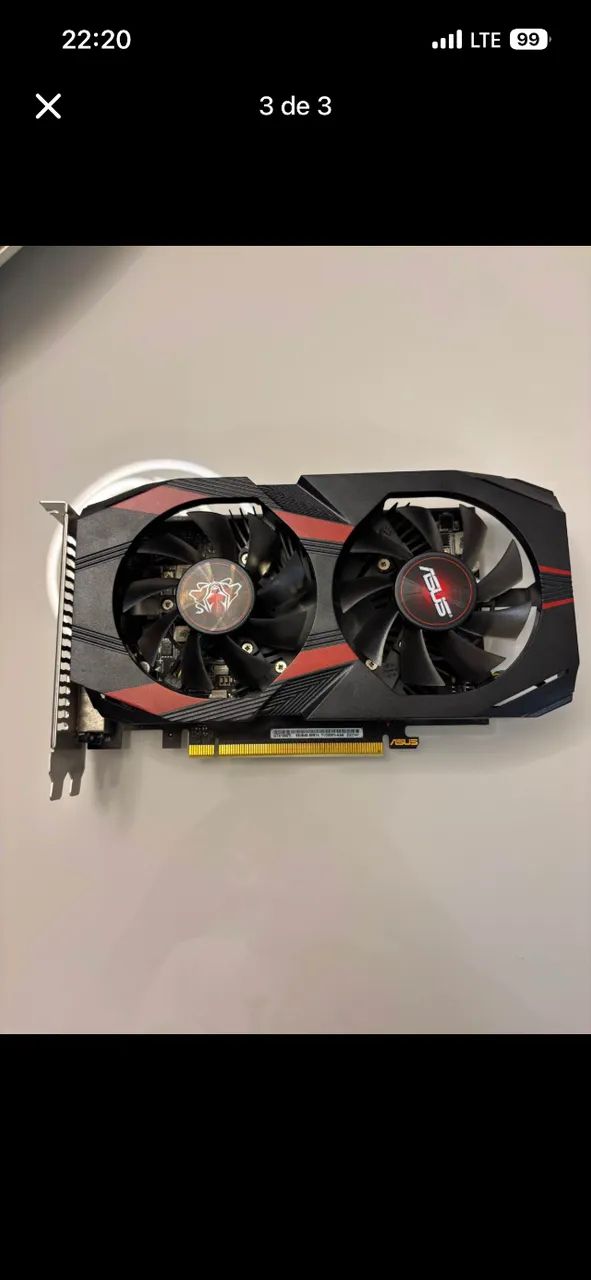 Placa de vídeo 1050ti 4gb - Foto 2