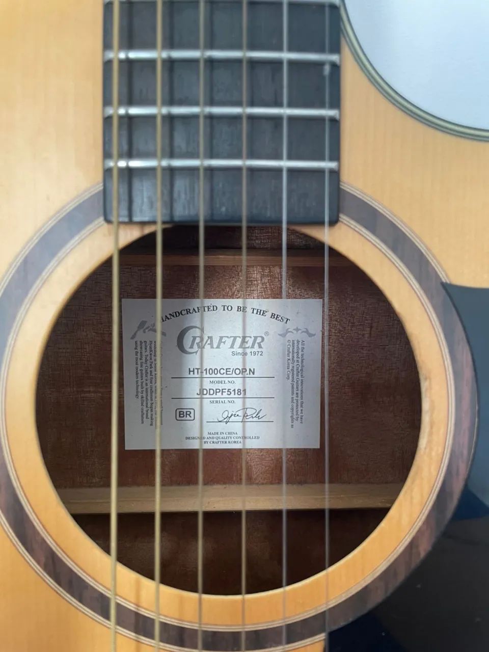 Violão Crafter HT100CE OP - Foto 4