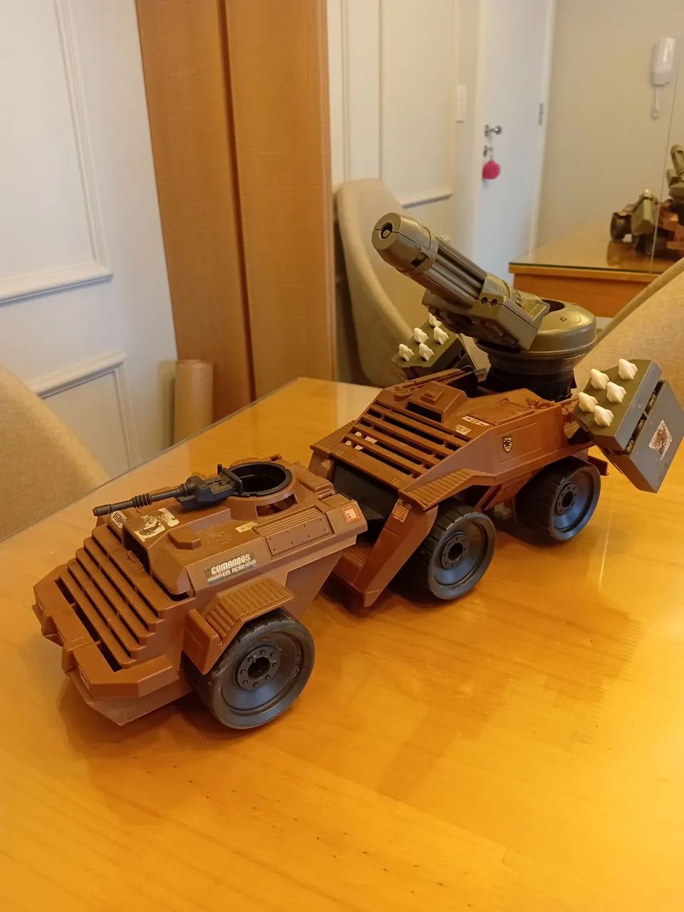 Tanque Tritatico de Ataque dos Comandos em Ação ano 1988