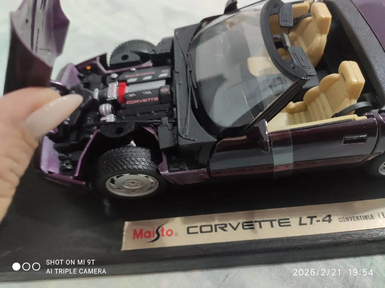 VENDE SE CORVETE LT-4 MINIATURA (MAISTO) - Foto 3