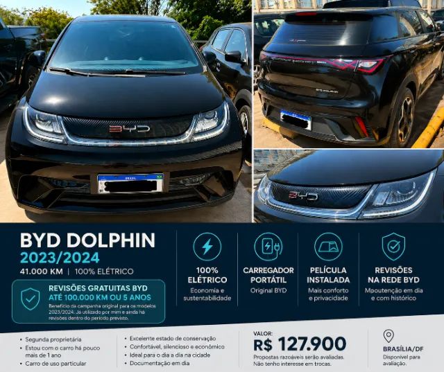 BYD Dolphin EV (Elétrico) 2024