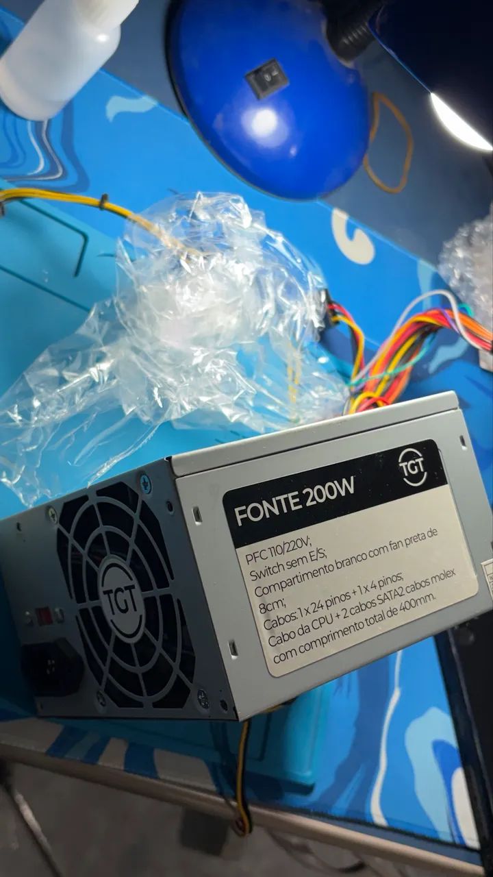 Fonte Tgt 200w chaveada funcionando perfeitamente - Foto 4