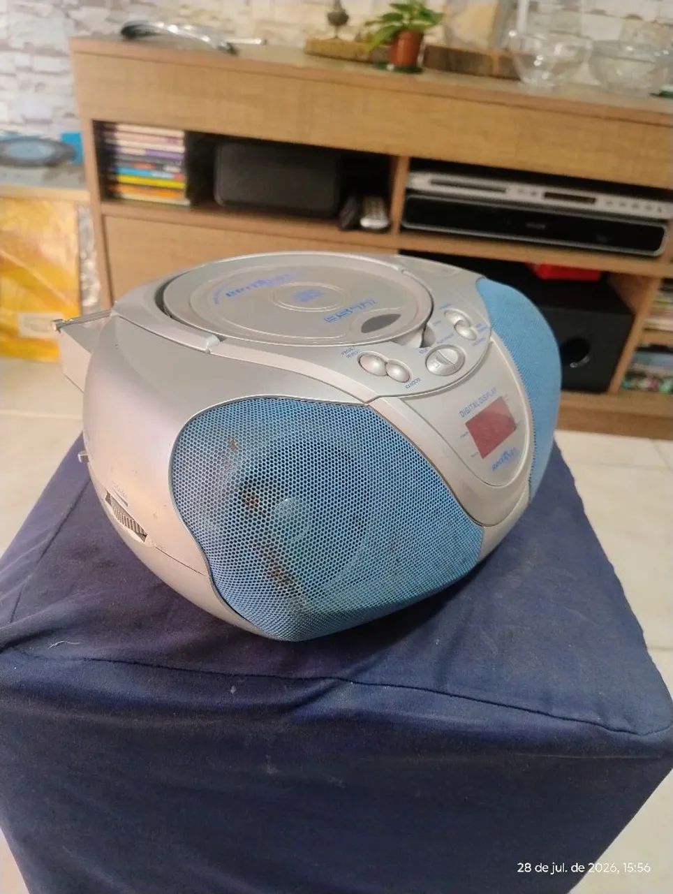 CD PLAYER BRITÂNIA SOUND BS77 AM . FM - Foto 4