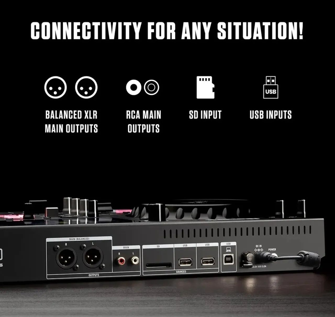 NUMARK MIXSTREAM PRO | STANDALONE COM WI-FI, TELA TOUCH E SOM INTEGRADO  - Foto 5