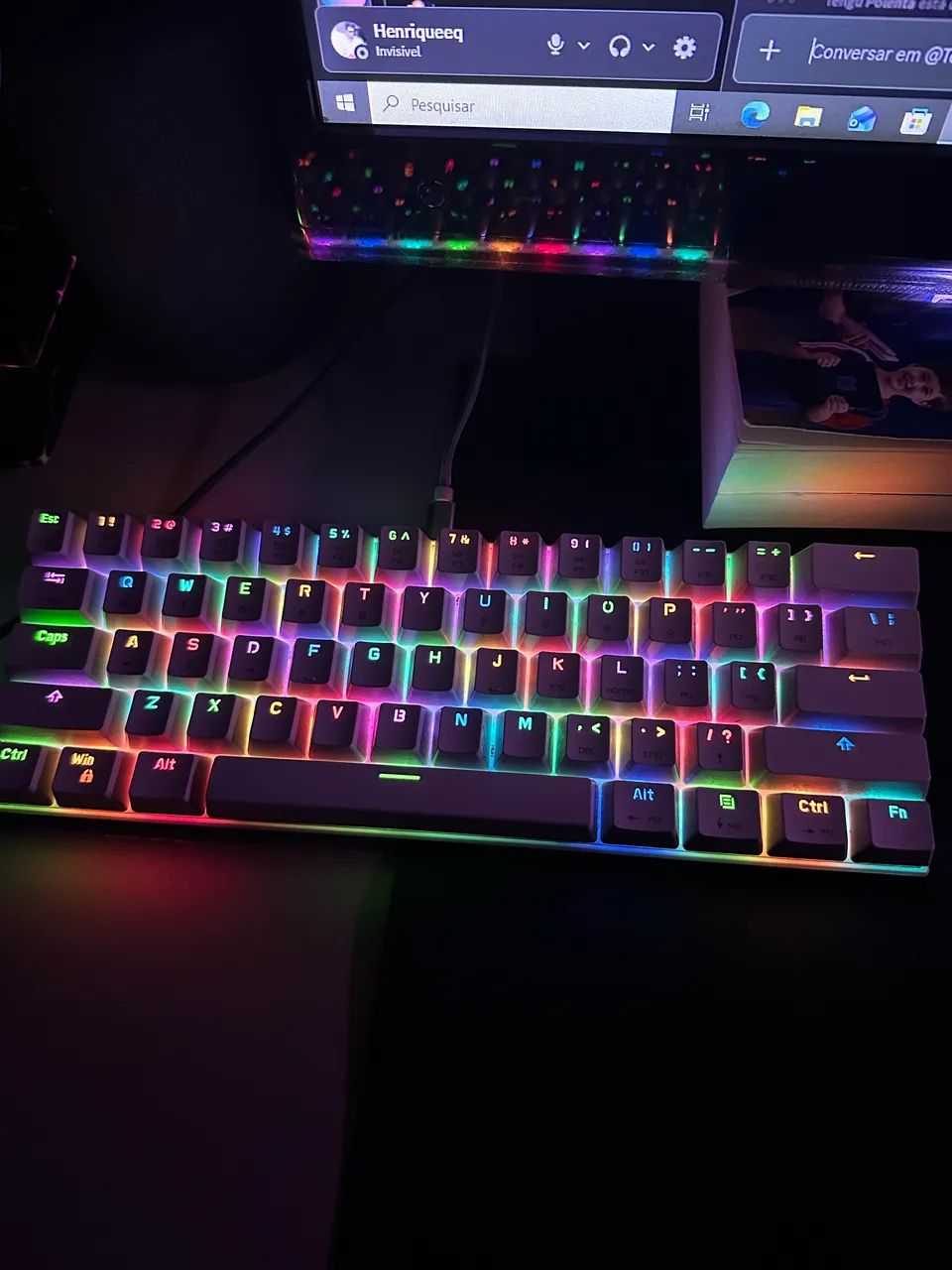 Teclado CK62 Novo ! - Foto 5