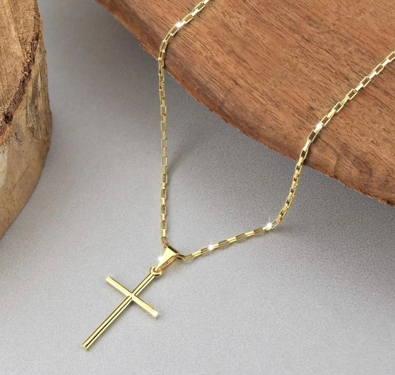 Corrente banhada a ouro 18 k  - Foto 3