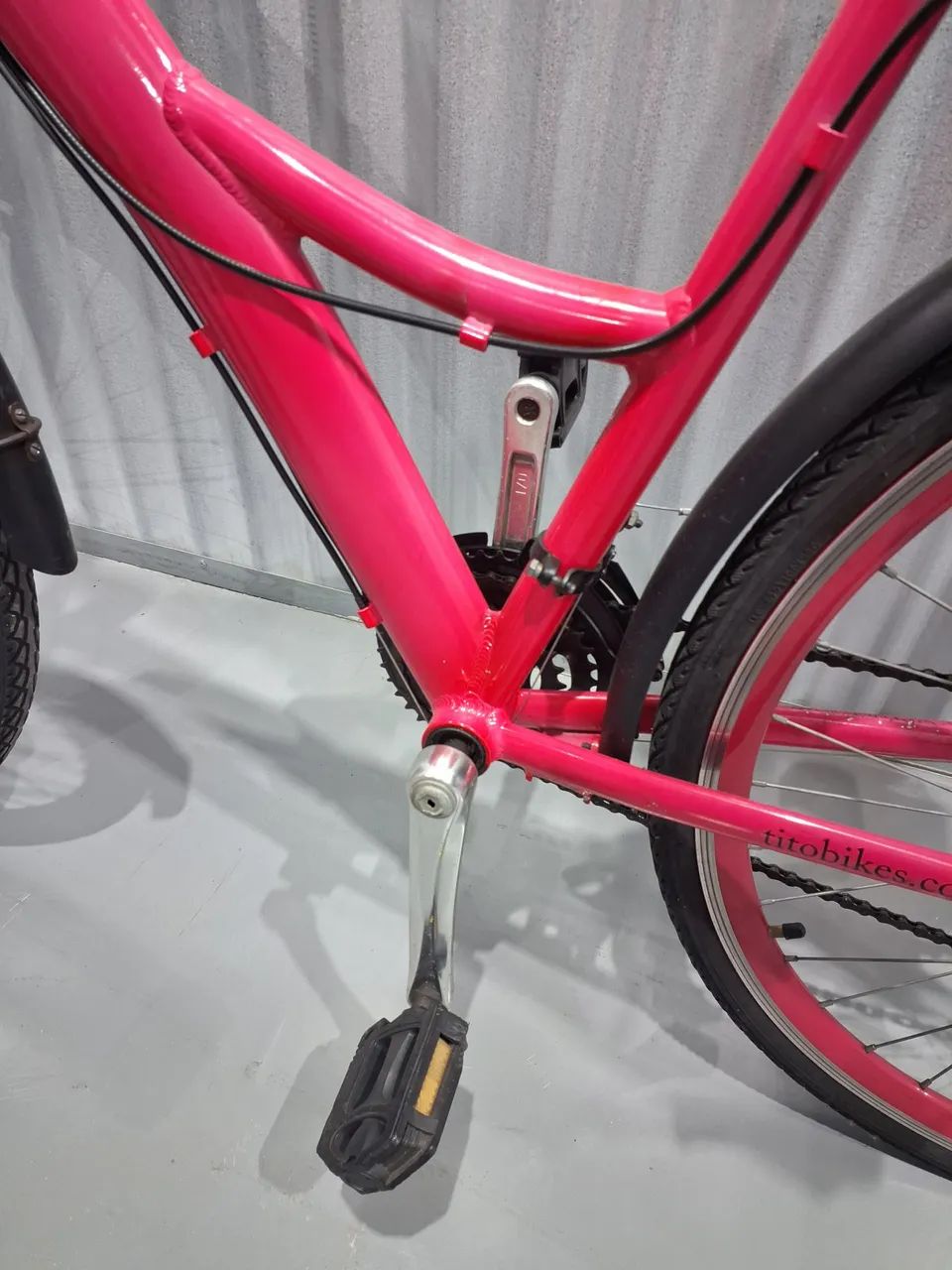 Bicicleta Urban com cadeirinha infantil - Foto 5