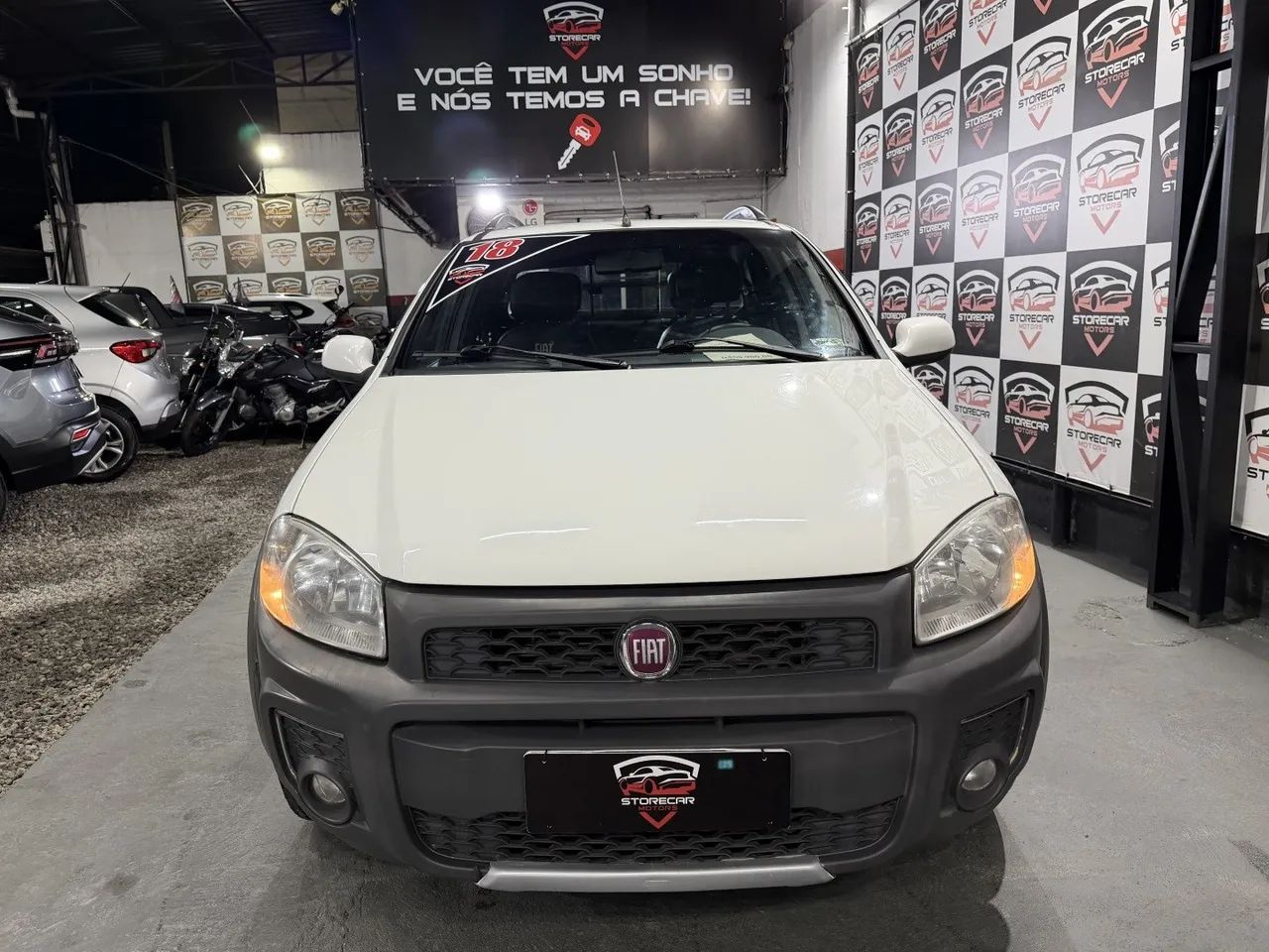 Fiat Strada Working Hard 1.4 Fire Flex 8V CD 2018 - Foto 2