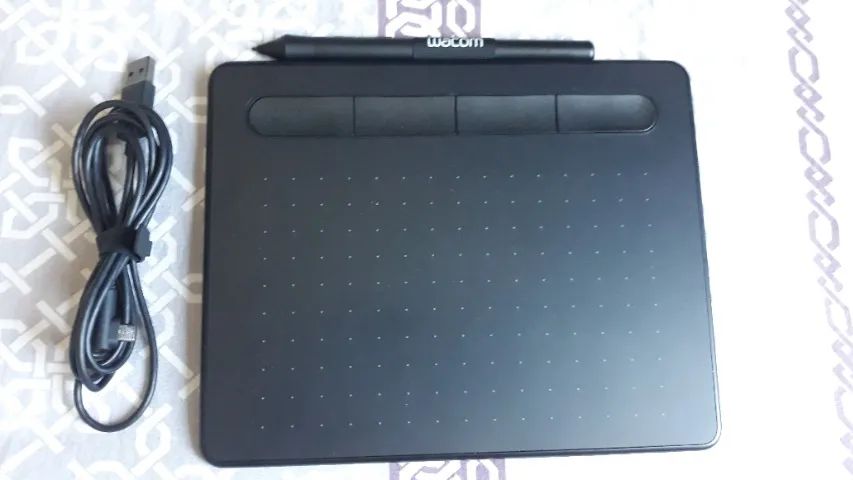 Mesa Digitalizadora Wacom Intuos Ctl4100 Pequena 4 Polegadas - Foto 3