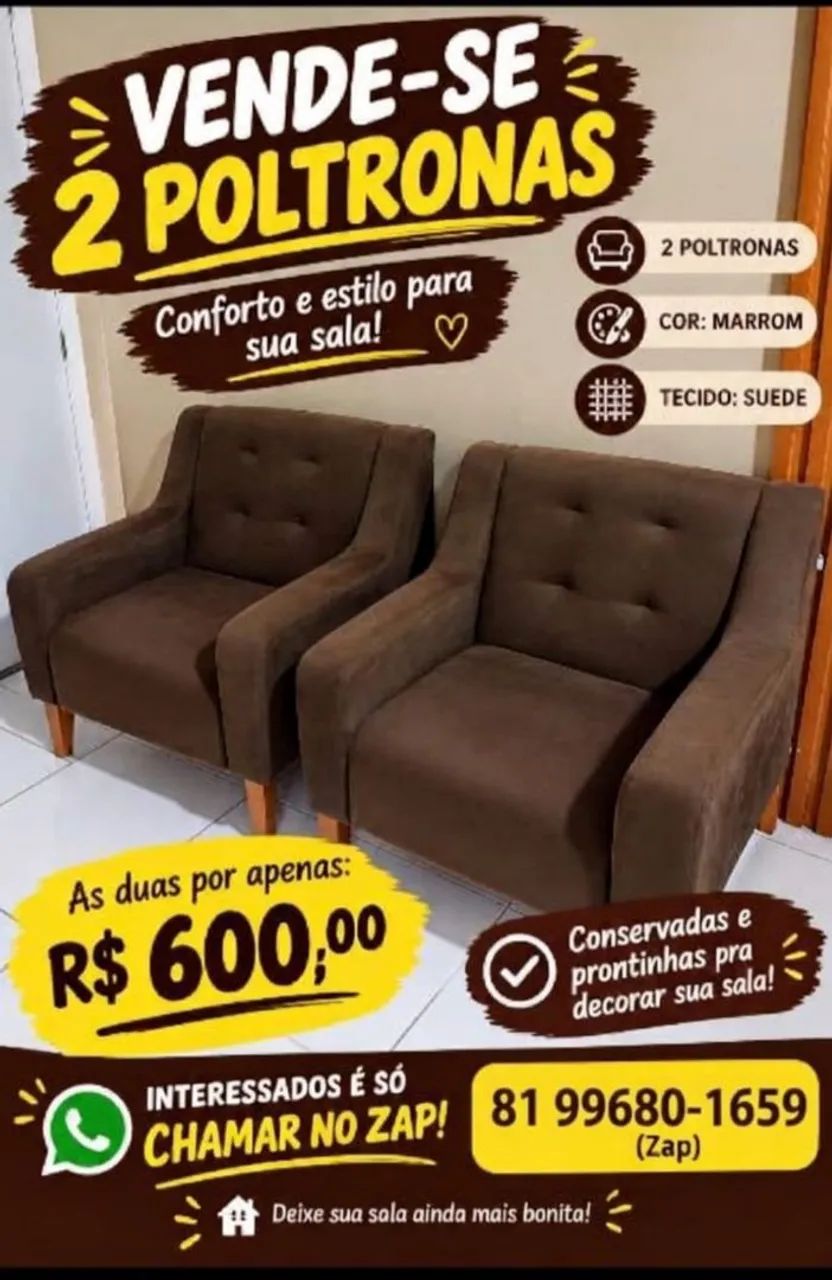 Vendo Poltronas