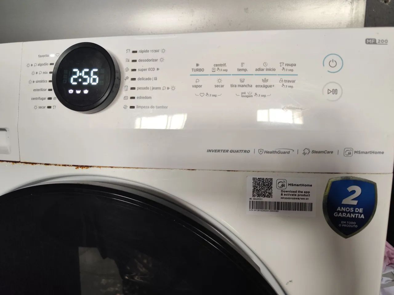 MÁQUINA LAVA E SECA - COM DEFEITO - Foto 4