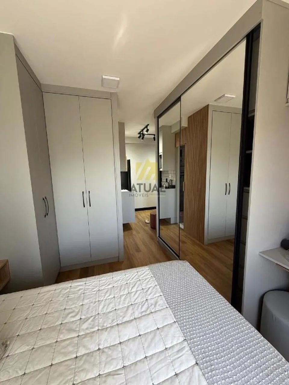 Studio moderno com 1 dormitório e varanda para locação no Brooklin - Foto 10