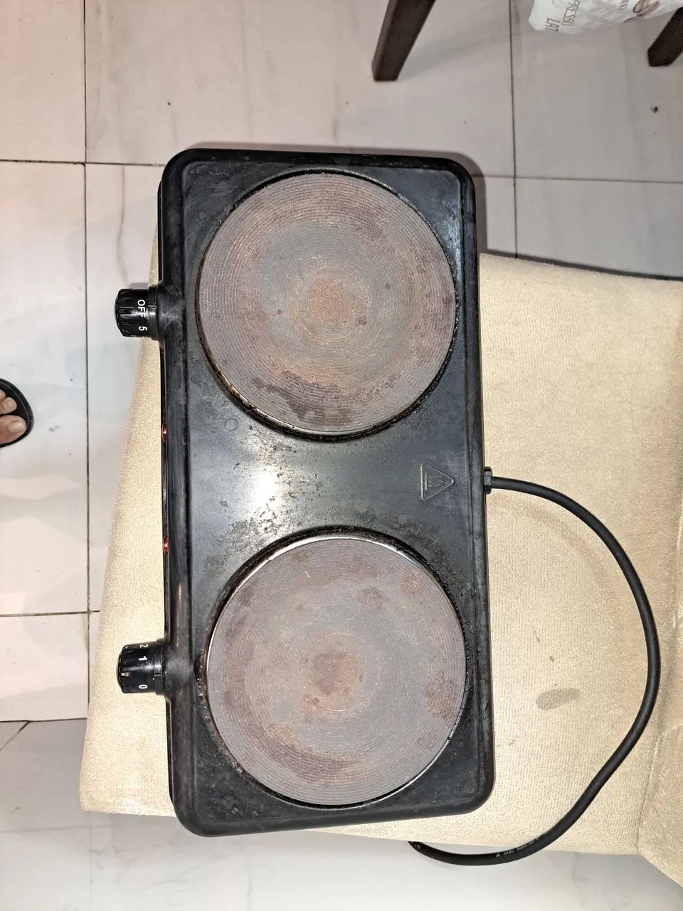 Fogao eletrico elgin 2 bocas