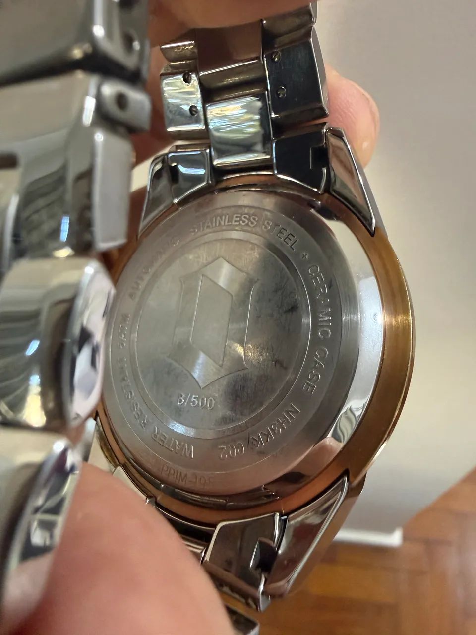 Relógio Orient Ceramic Open heart edição limitada (calibre automático/corda manual) - Foto 3
