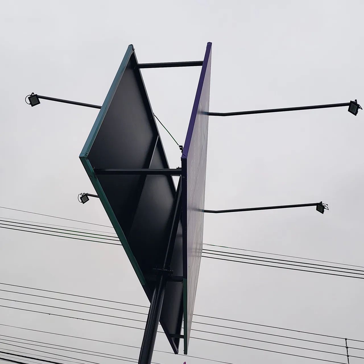 Placa Front Light Dupla Face  - Foto 2