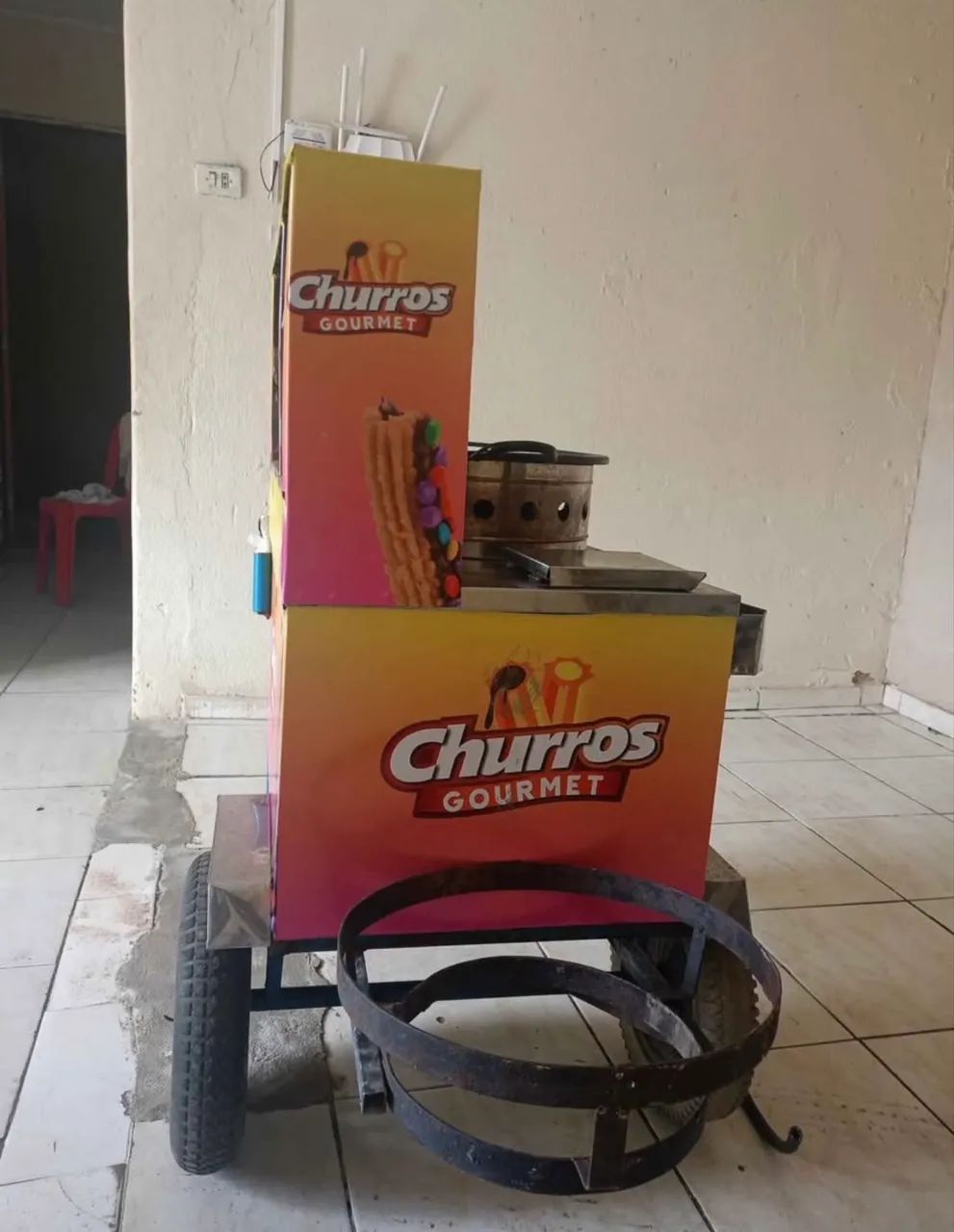 Carrinho de cachorro quente