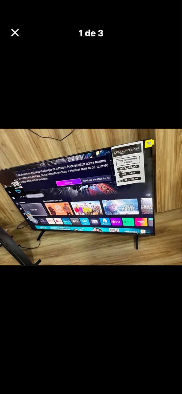 TELEVISÃO HISENSE 50 POLEGADAS  - Foto 2