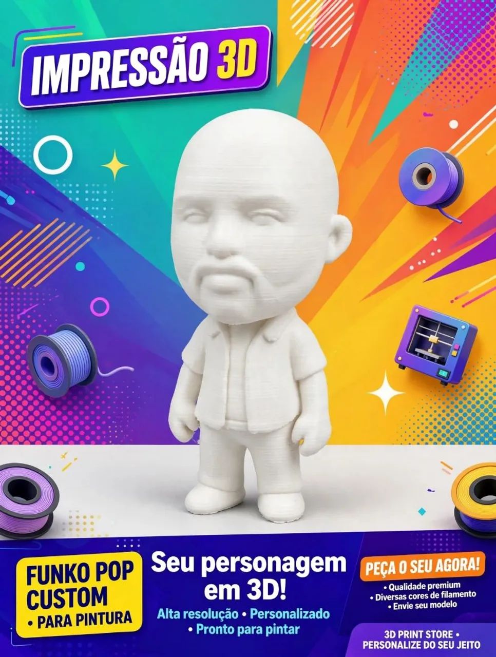 Bonecos pra  colecionar 