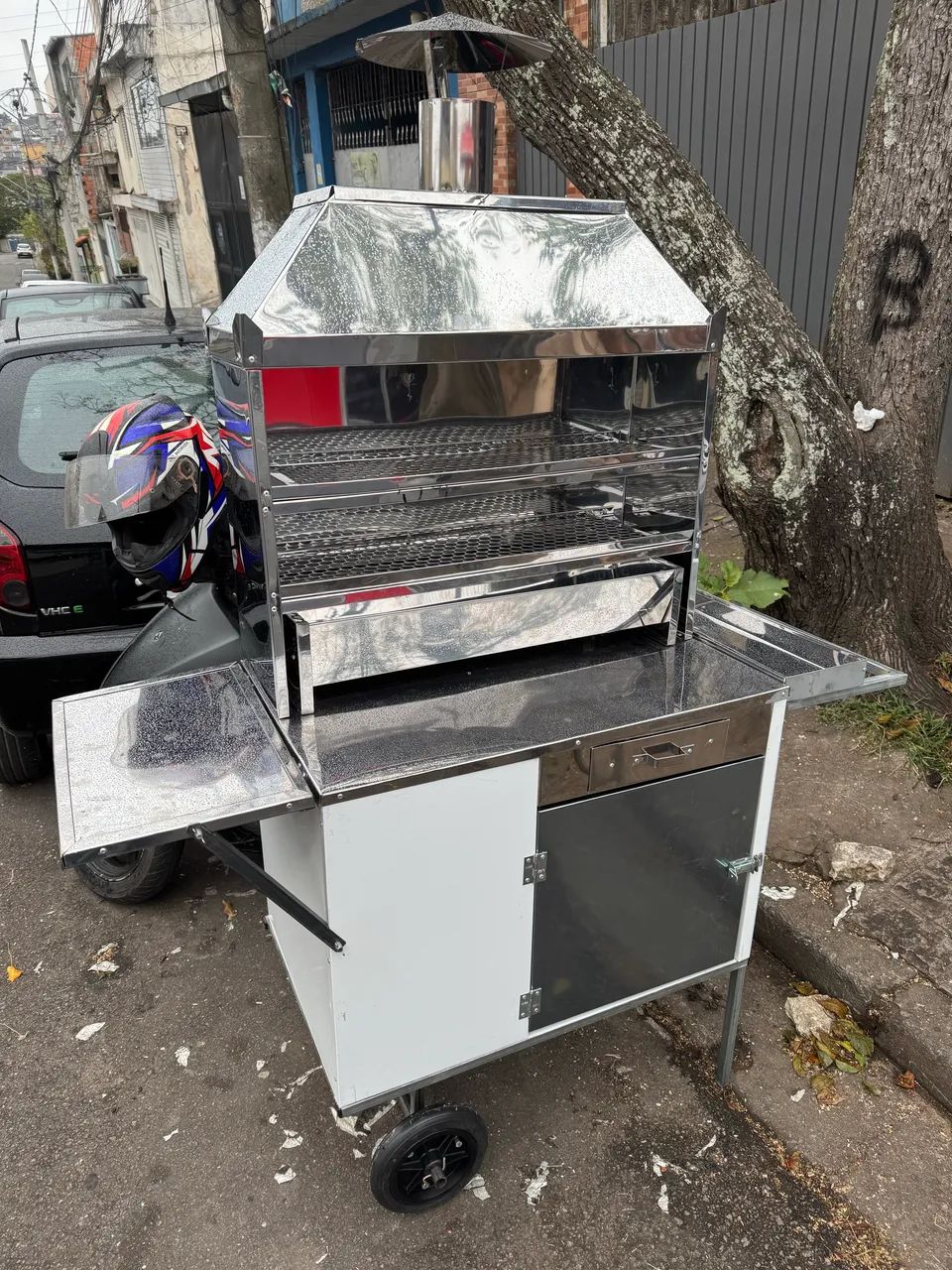 Carrinho para churrasco novo  - Foto 4