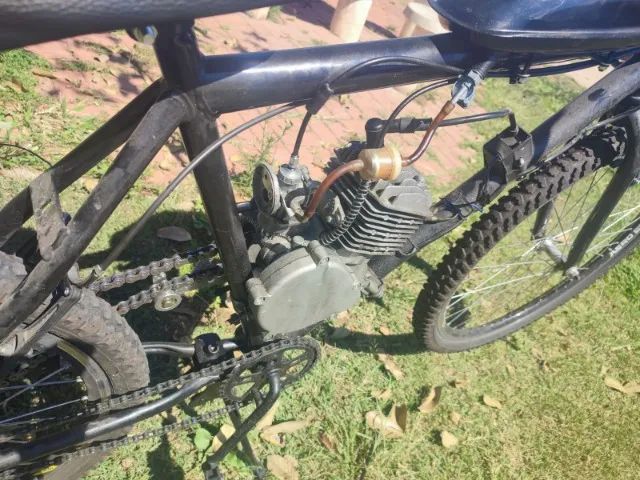 Bicicleta Motorizada MTB 80CC - Montada - Foto 3