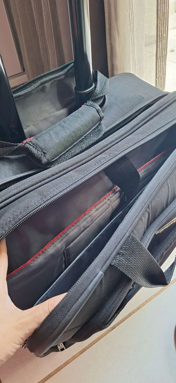 Pasta Samsonite para notebook com rodinha - Foto 2