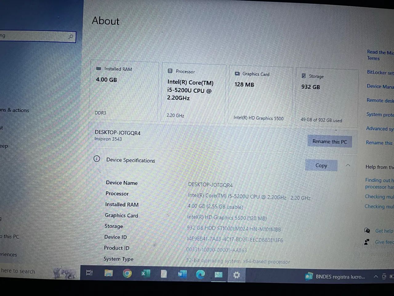 Vendo Dell i5 todo original  - Foto 2