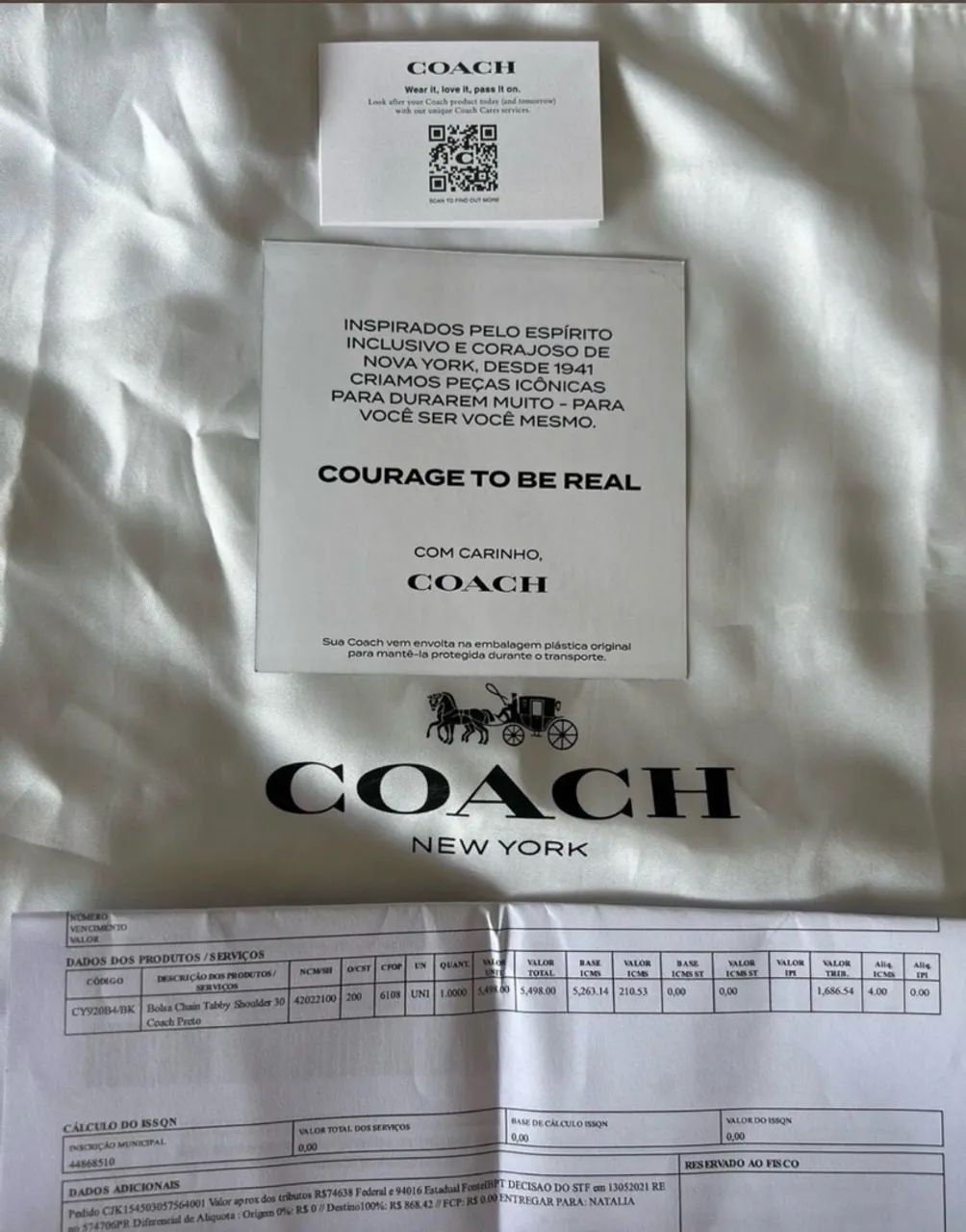 Bolsa coach tabby 30 - Foto 5