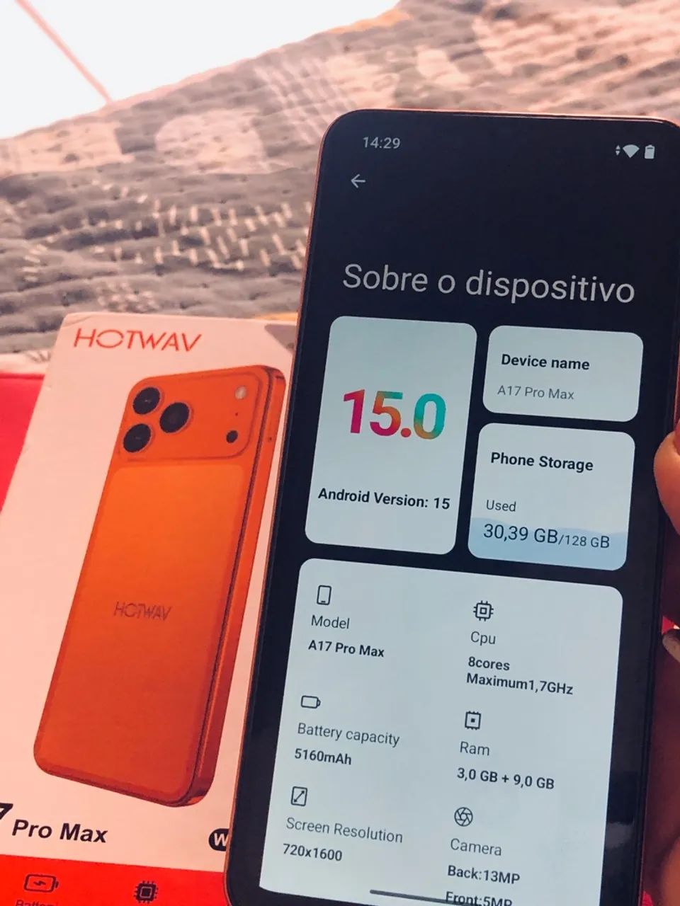 A17 pro max / Hotwav - Foto 4