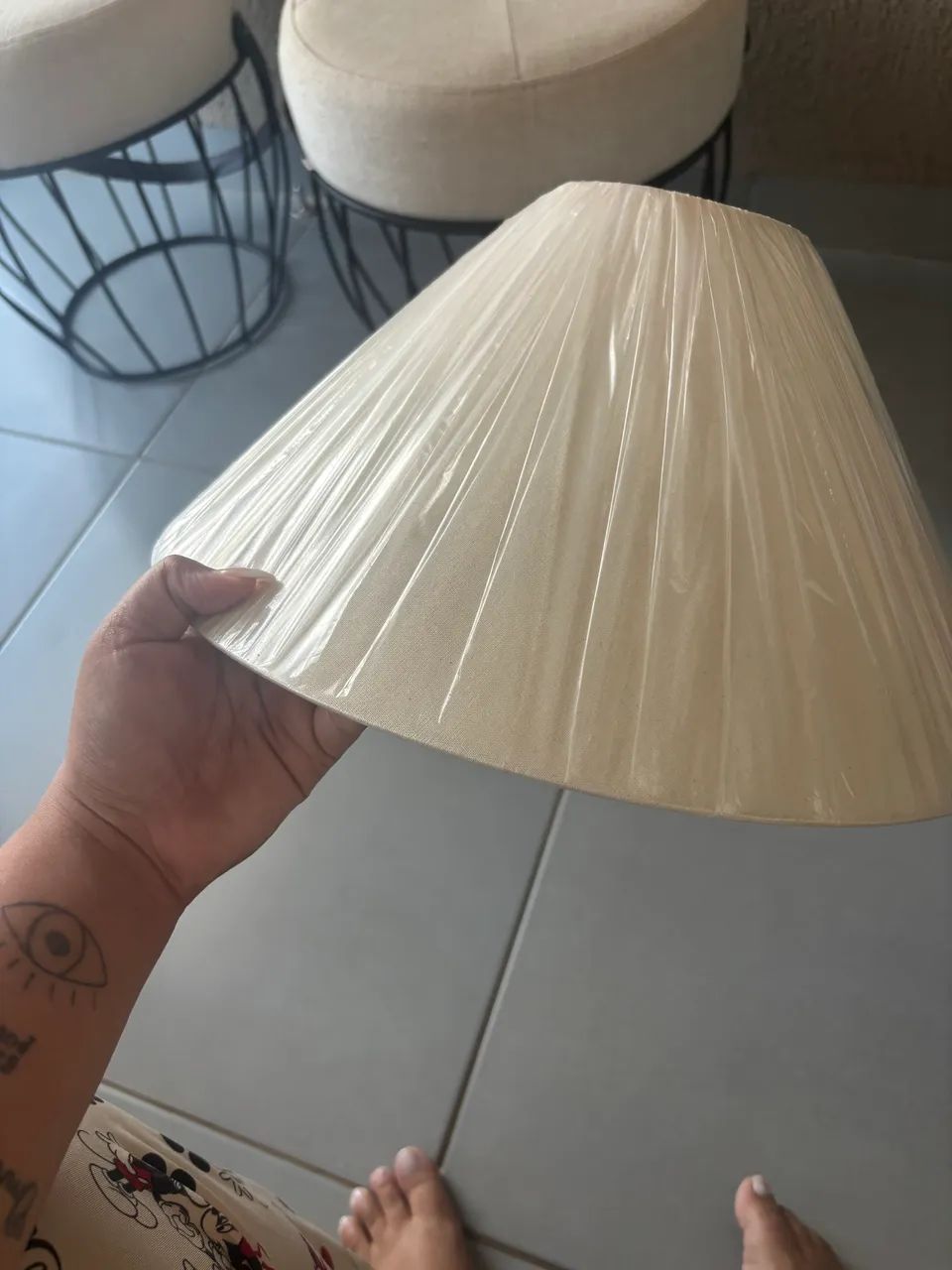 Cúpula luz de linho  - Foto 2