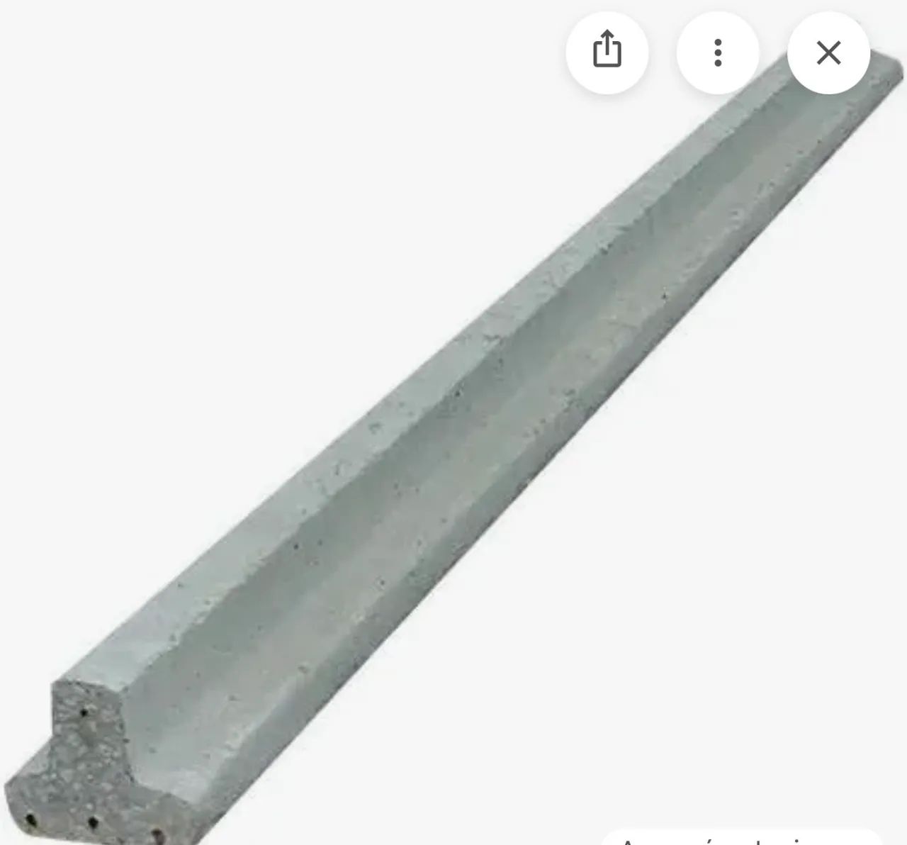 Viga de 2  metros 