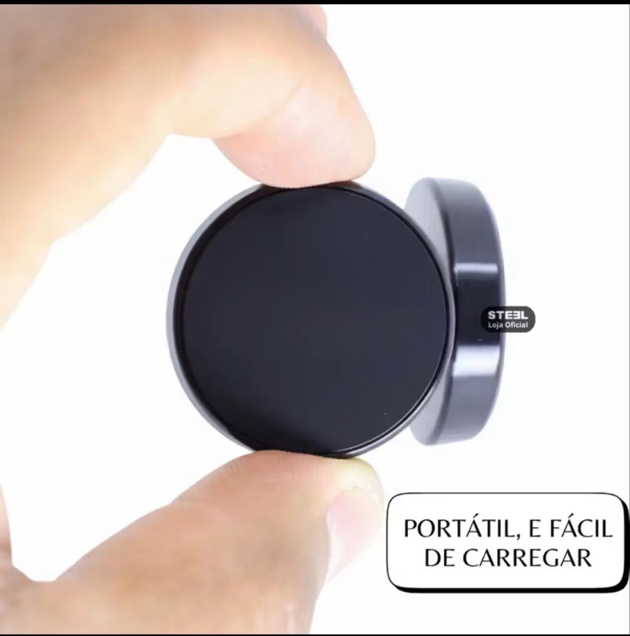 Suporte magnético duplo de celular  - Foto 5