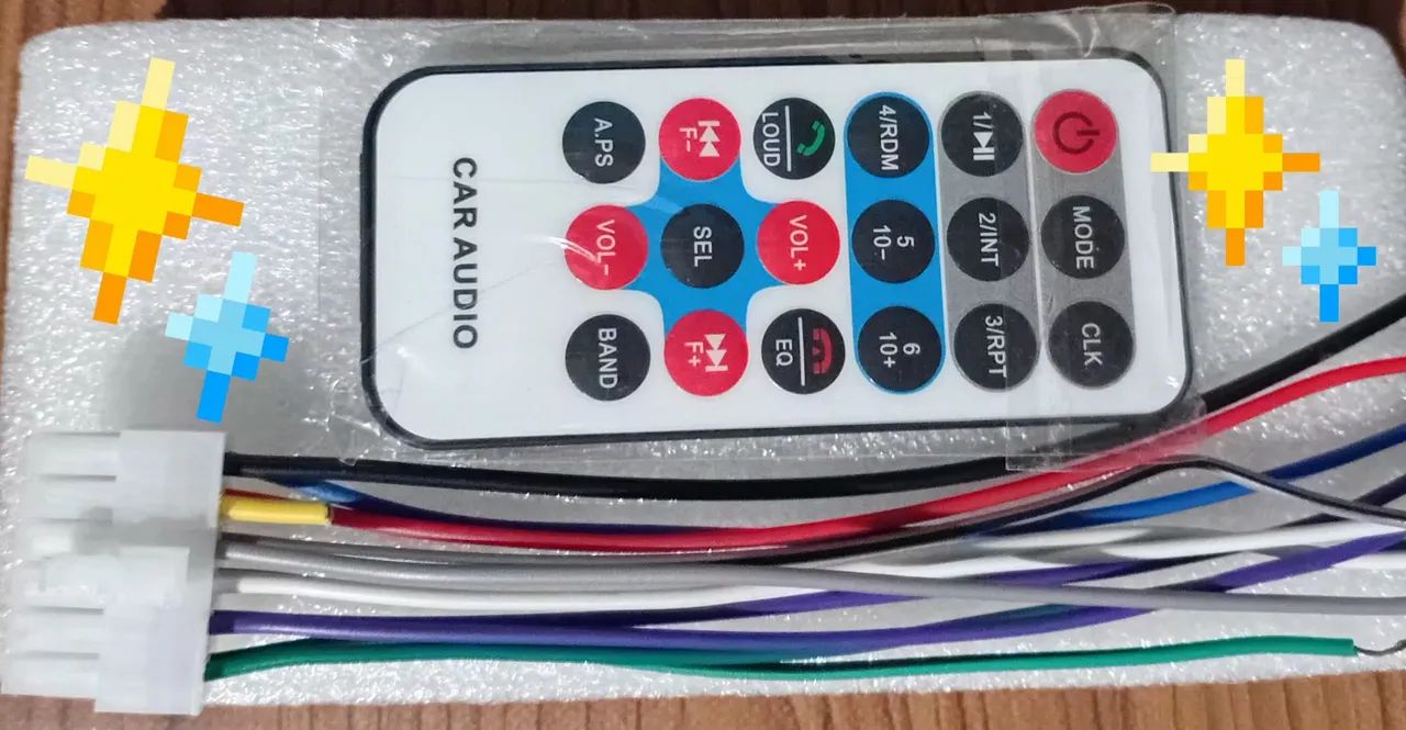 Som Automotivo com controle e bluetooth - Foto 3