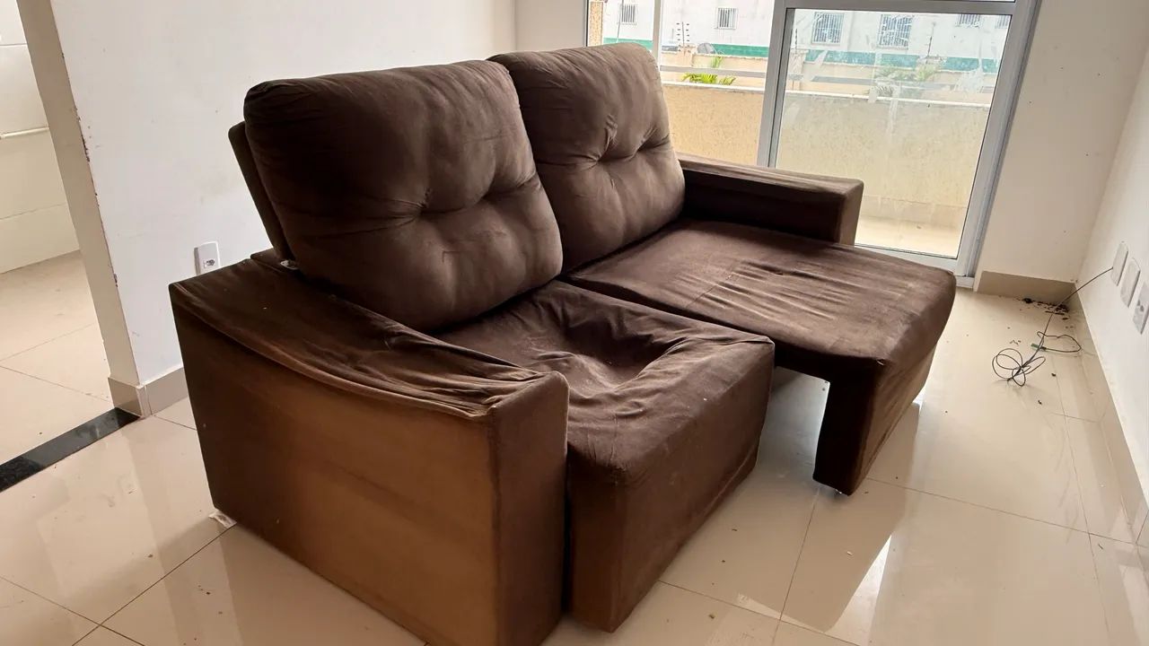 DOAÇÃO SOFA RETRATIL - Foto 3