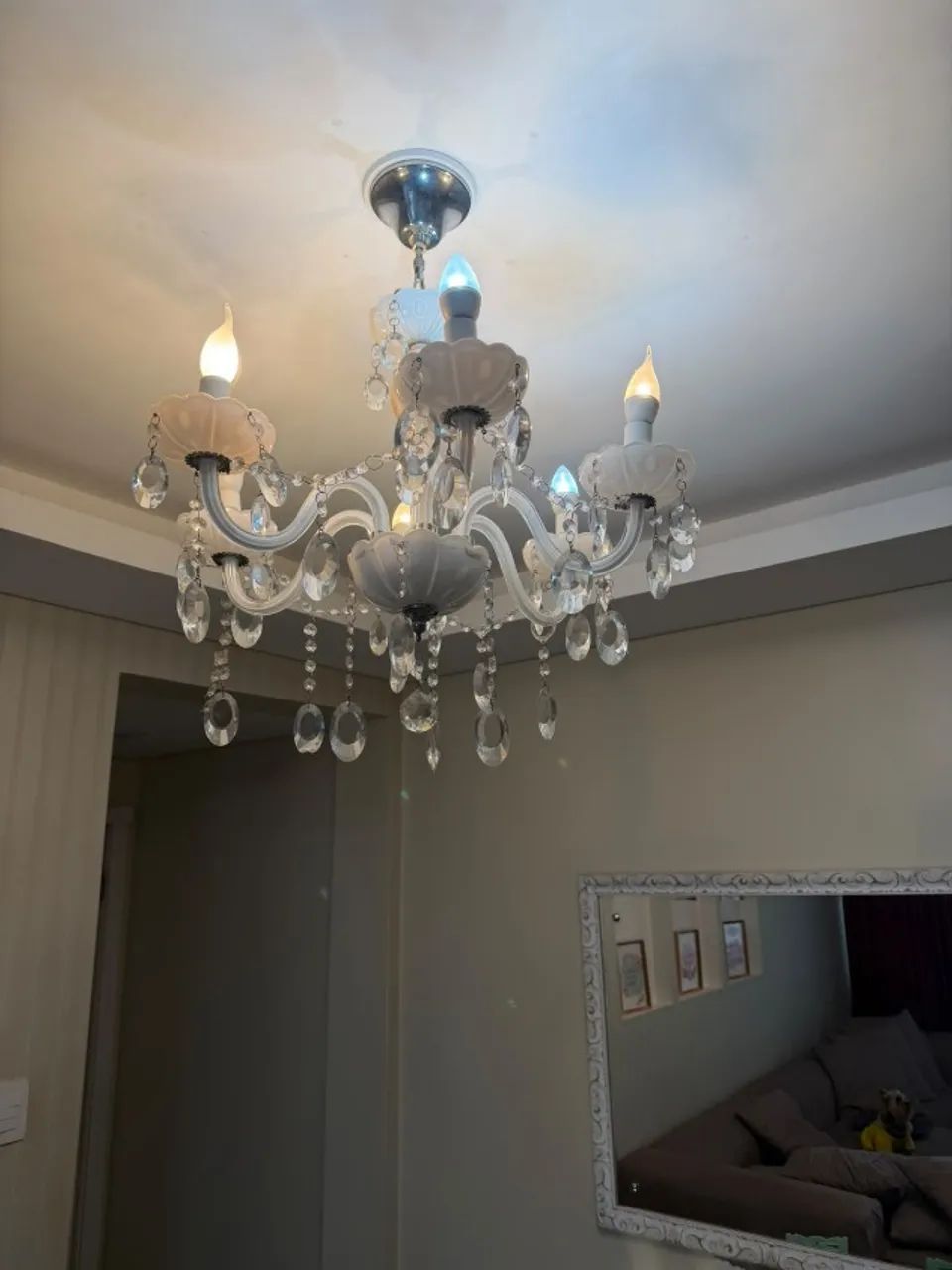 LUSTRE DE CRISTAL - ELEGANTE E SOFISTICADO  - Foto 2