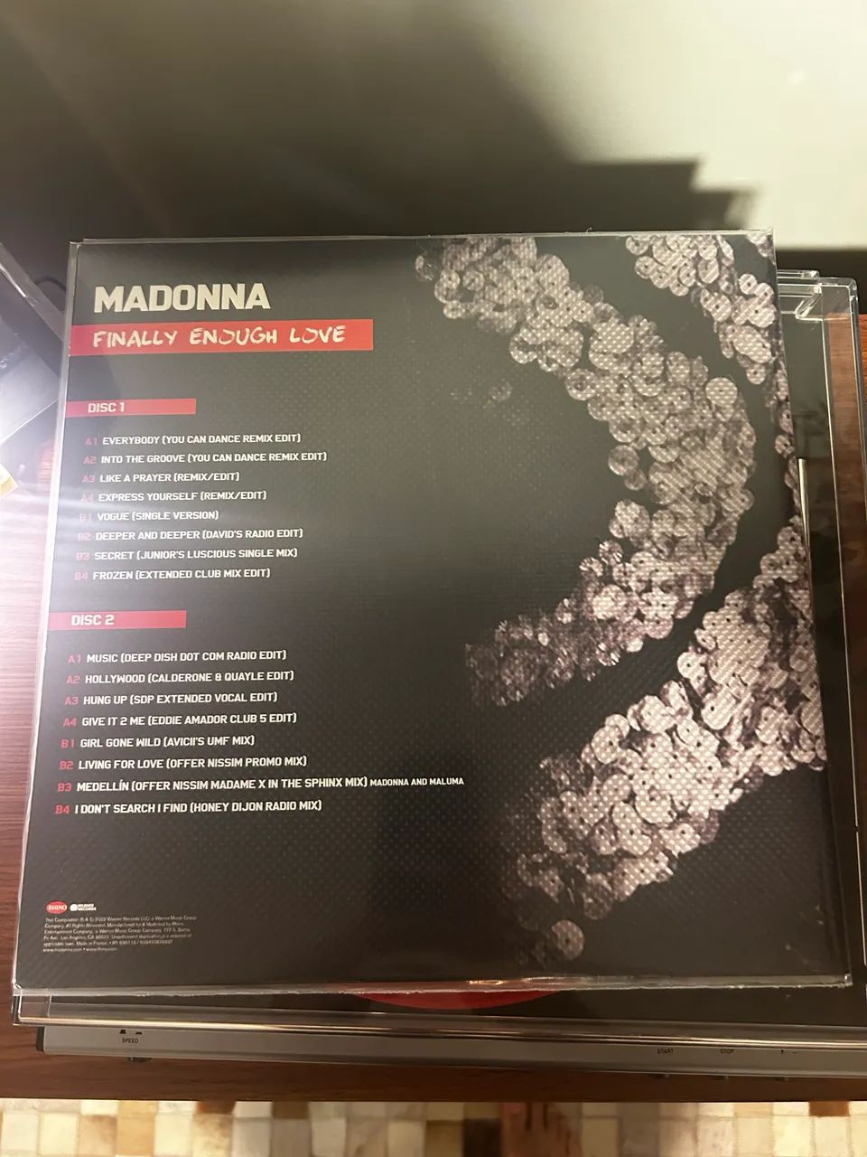 LP VINIL Madonna - Finally Enough Love (Disco Cinza) - Foto 2