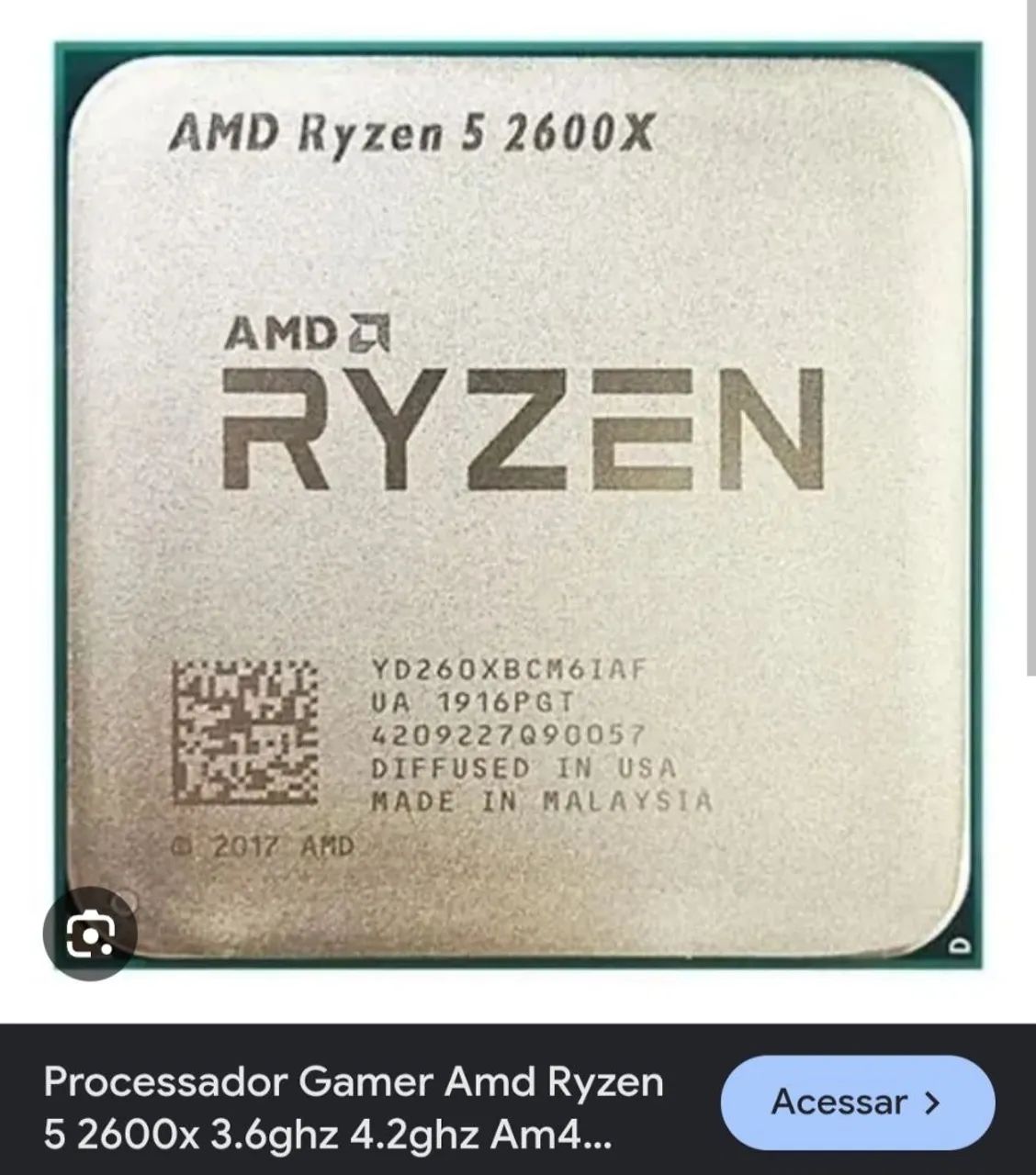 Placa mãe e processador amd - Foto 2
