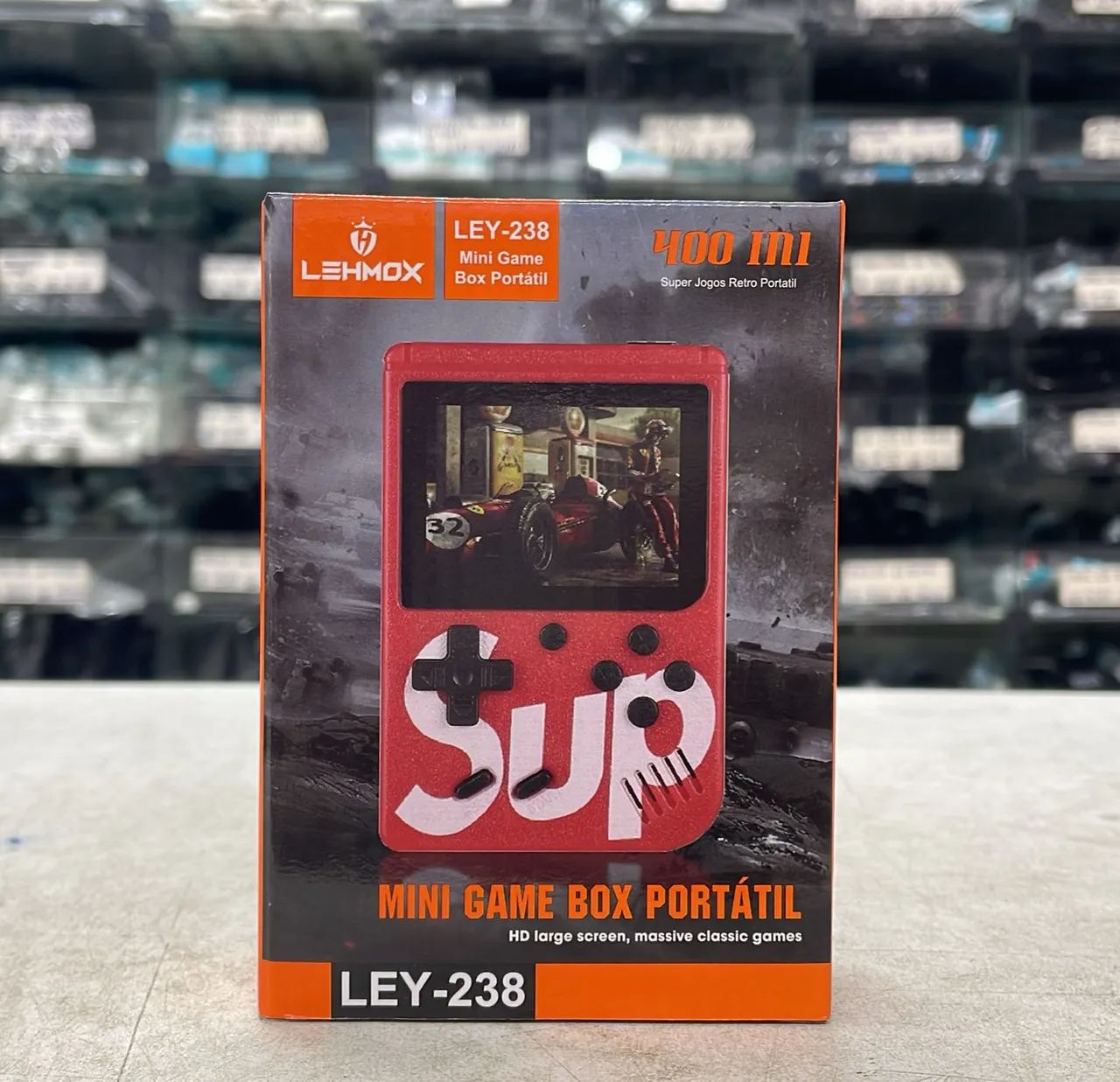Mini Game Box Portátil 400jogos Retrô
