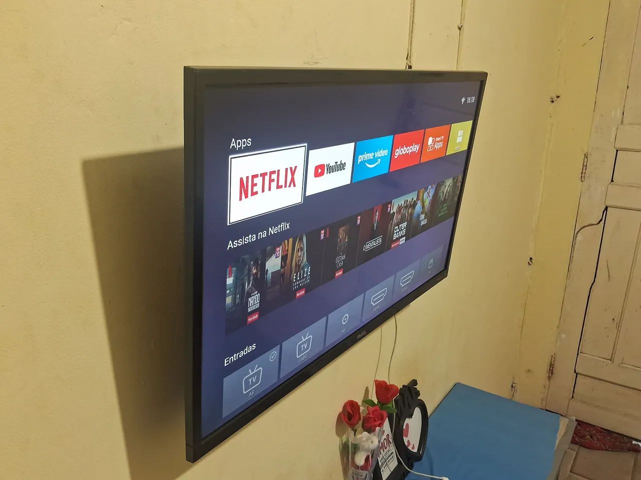 Televisão nova sem nenhum defeito smart TV - Foto 2