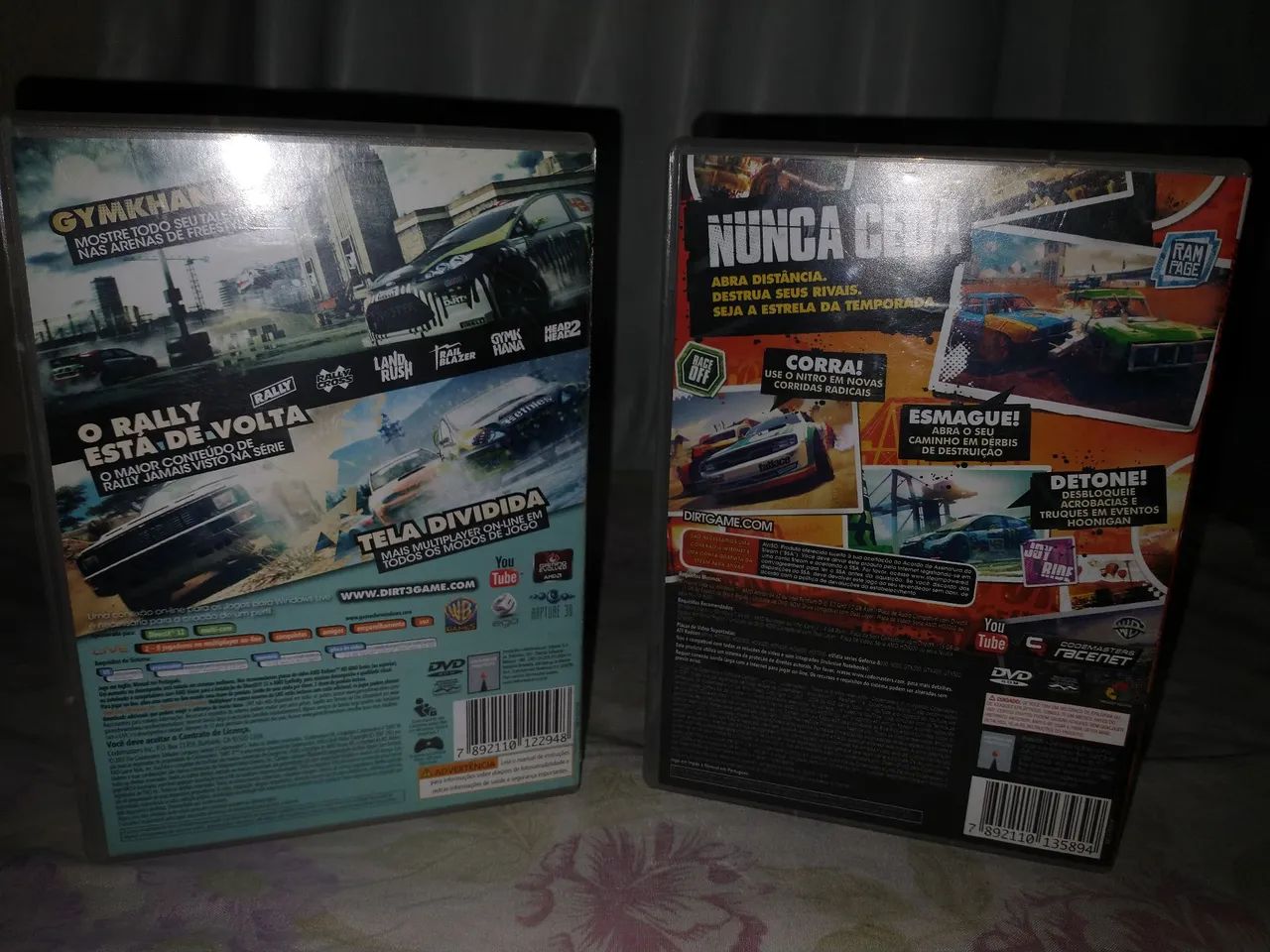 Kit DiRT 3 + Showdown Codemasters 2011 2012 jogo definitivo PC DVD CIB Mint Games Windows - Foto 2