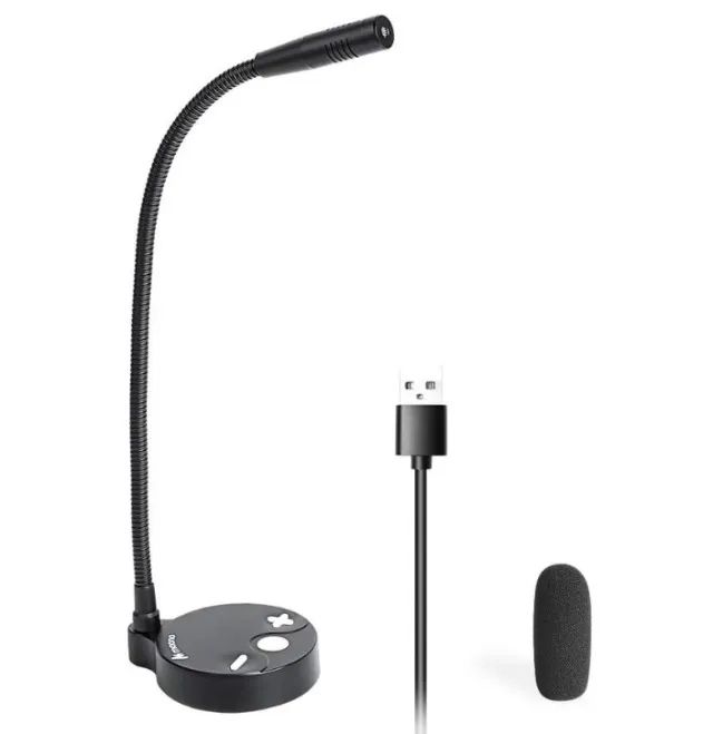 MAONO Microfone USB com Haste Flexivel AU-GM10 MAONO