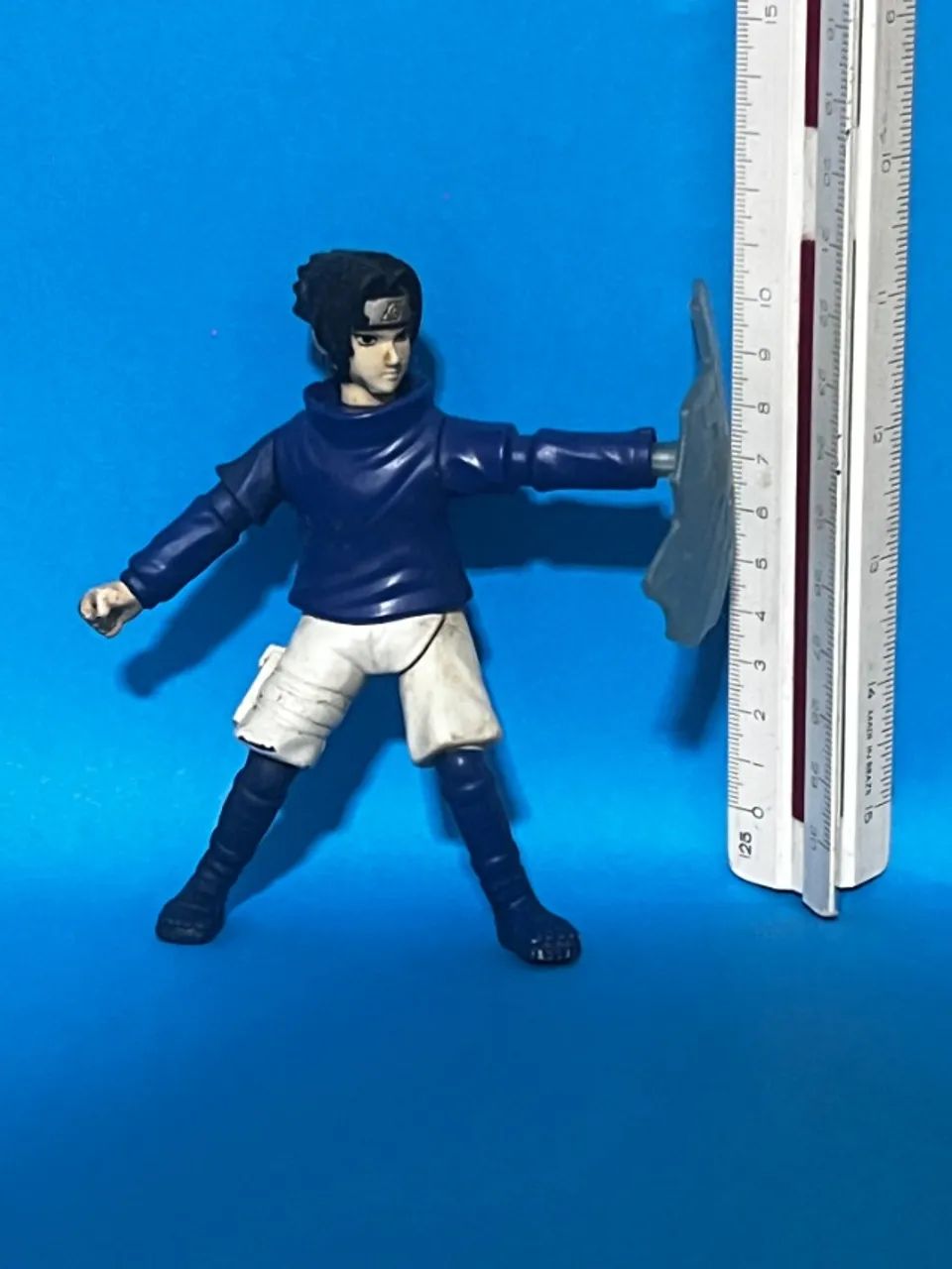 Boneco figura action Sasuke do desenho naruto