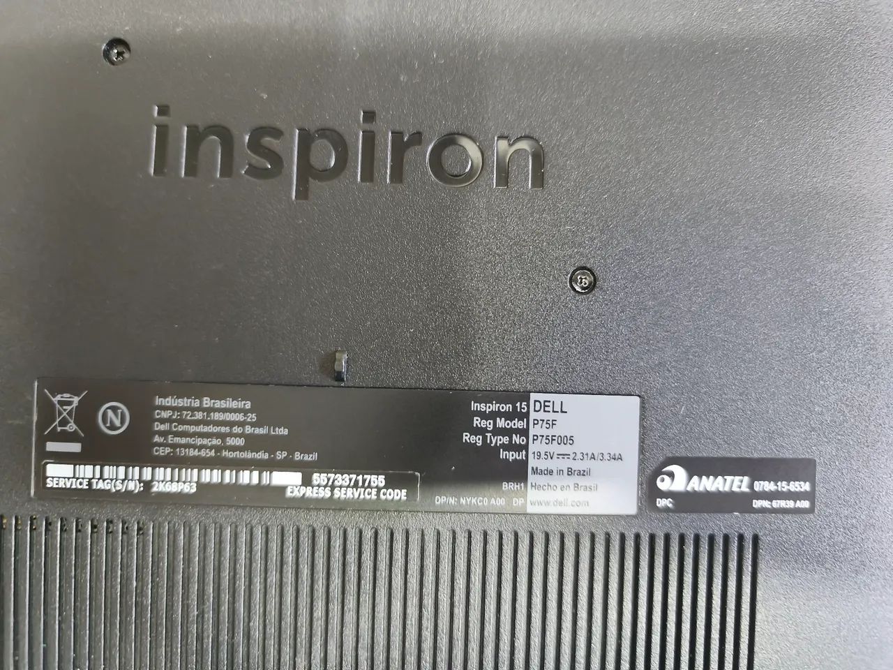 Notebook Dell Inspiron 15 i3 8° Geração DDR4 - Foto 3
