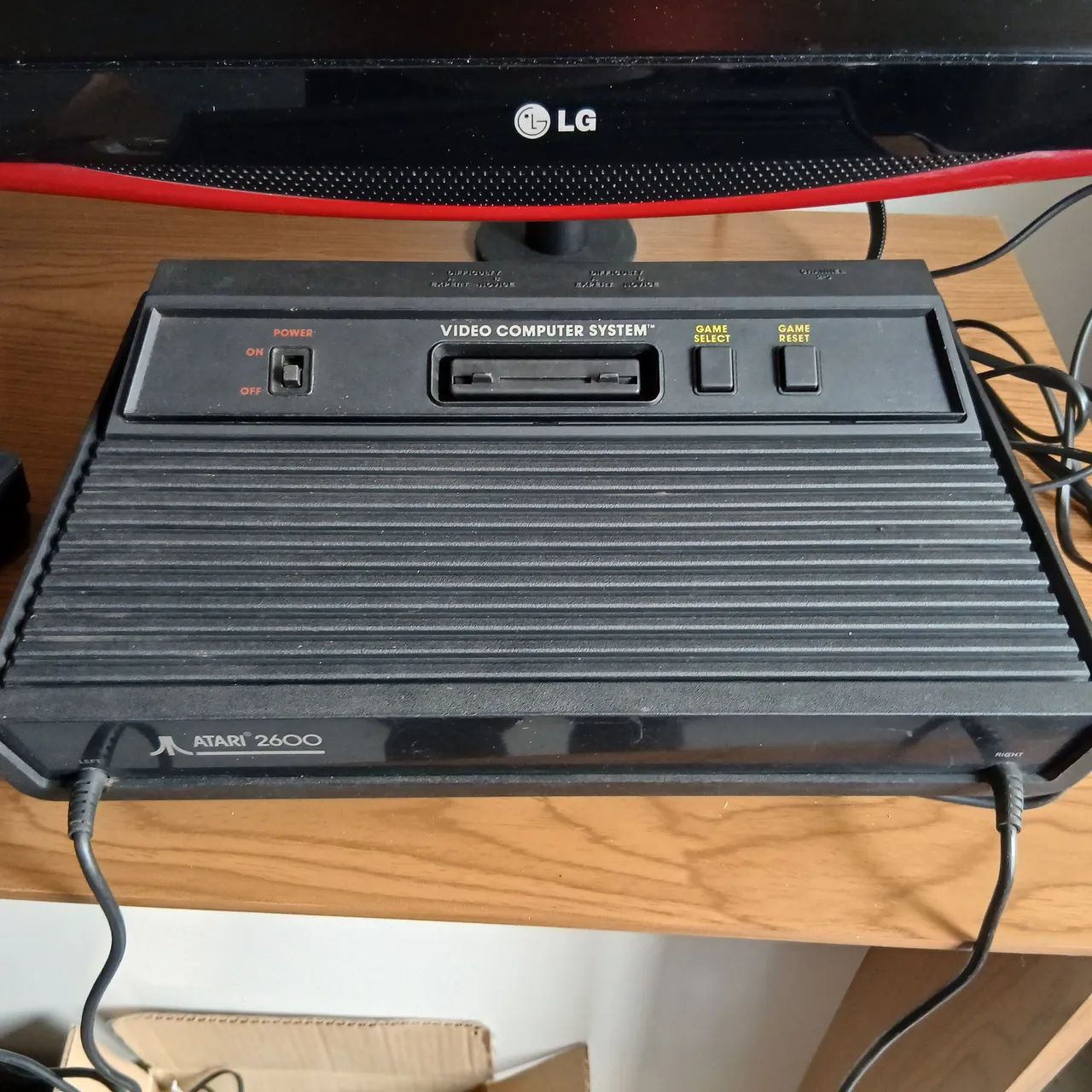 ATARI 2600 COMPLETO MODIFICADO COM AV - Foto 2