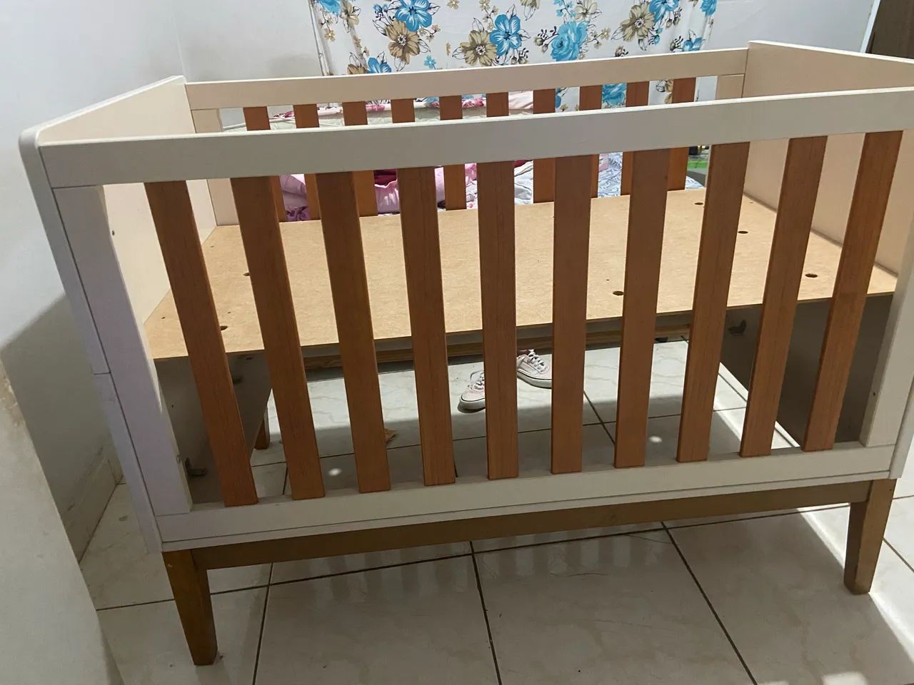 Berço com colchão
