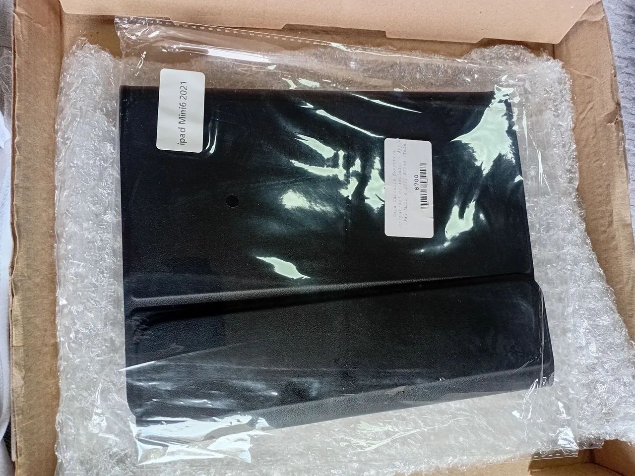 Capa/Carteira executiva( compatível com teclado) Apple ipad mini 6 2021