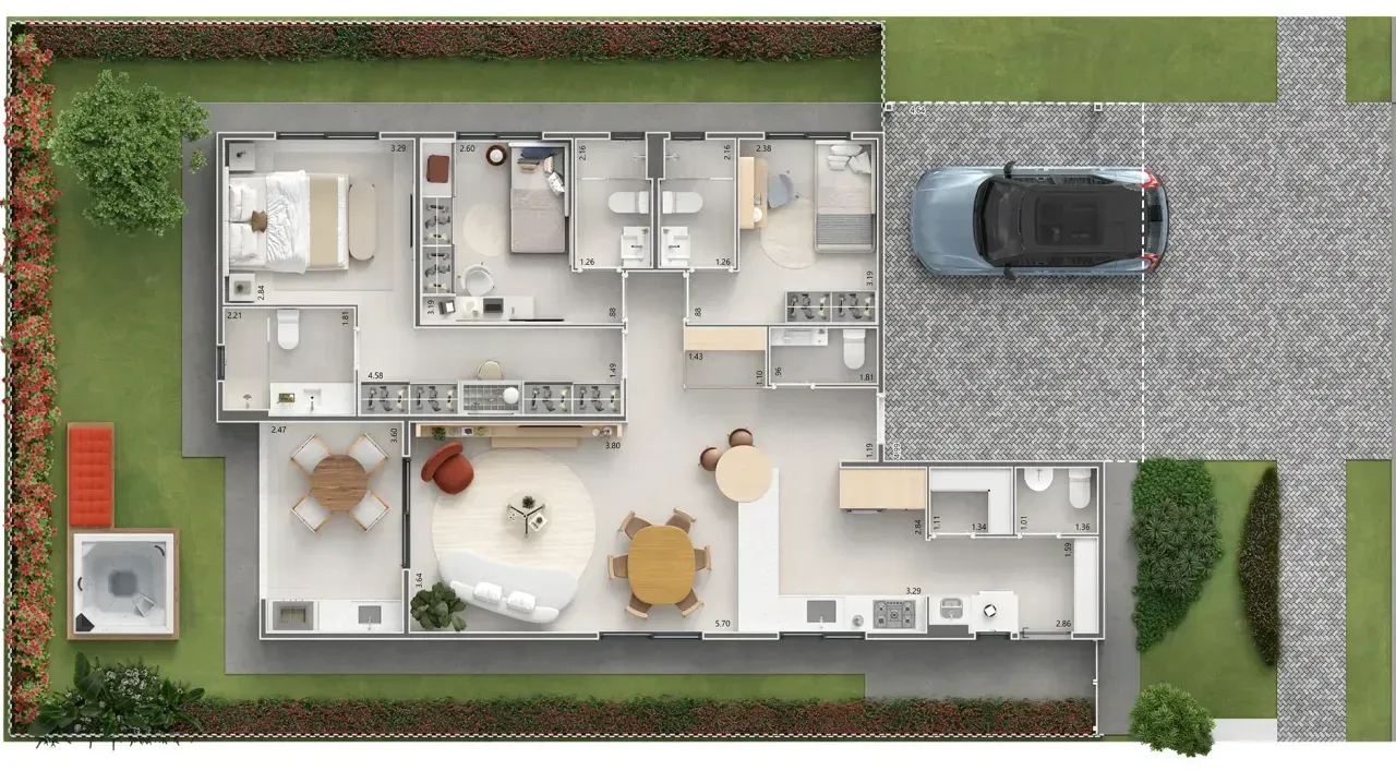 PLANTA 137m²