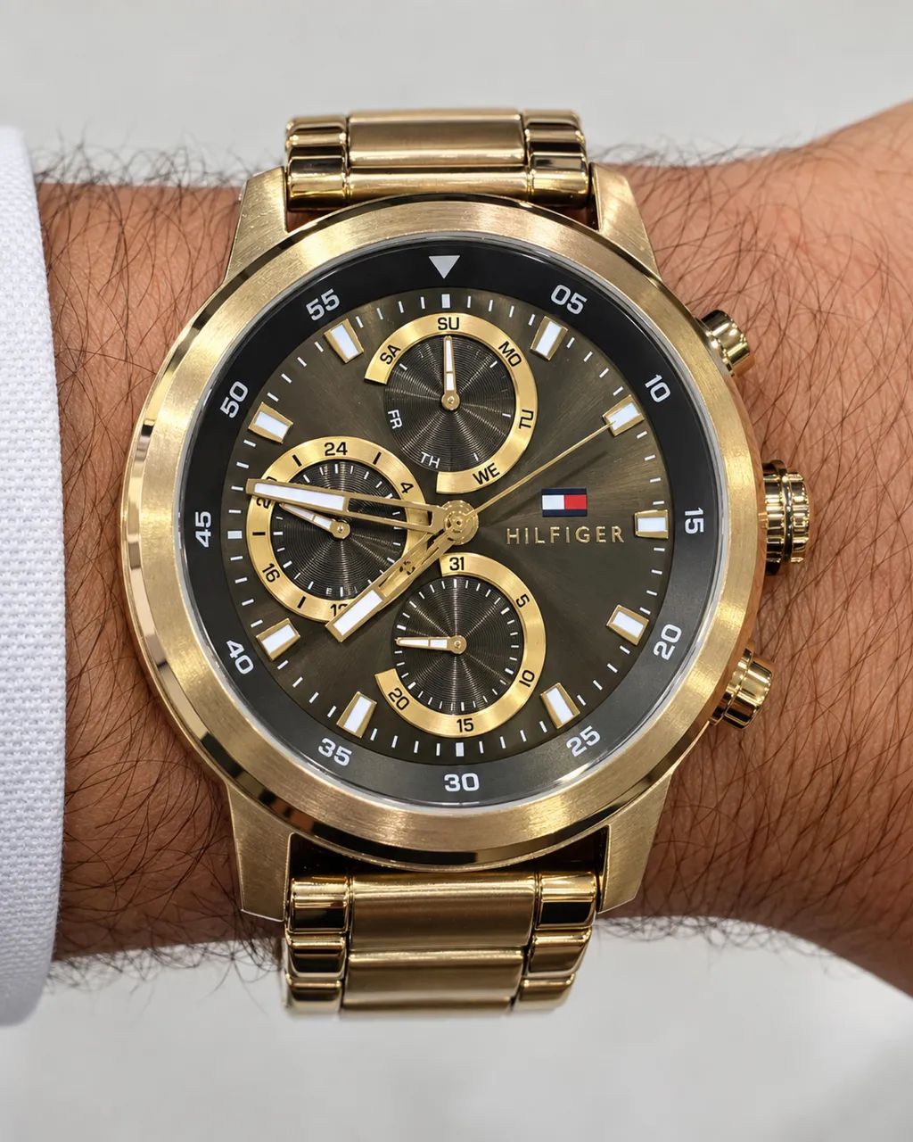RELÓGIO TOMMY HILFIGER ROCKY - DOURADO